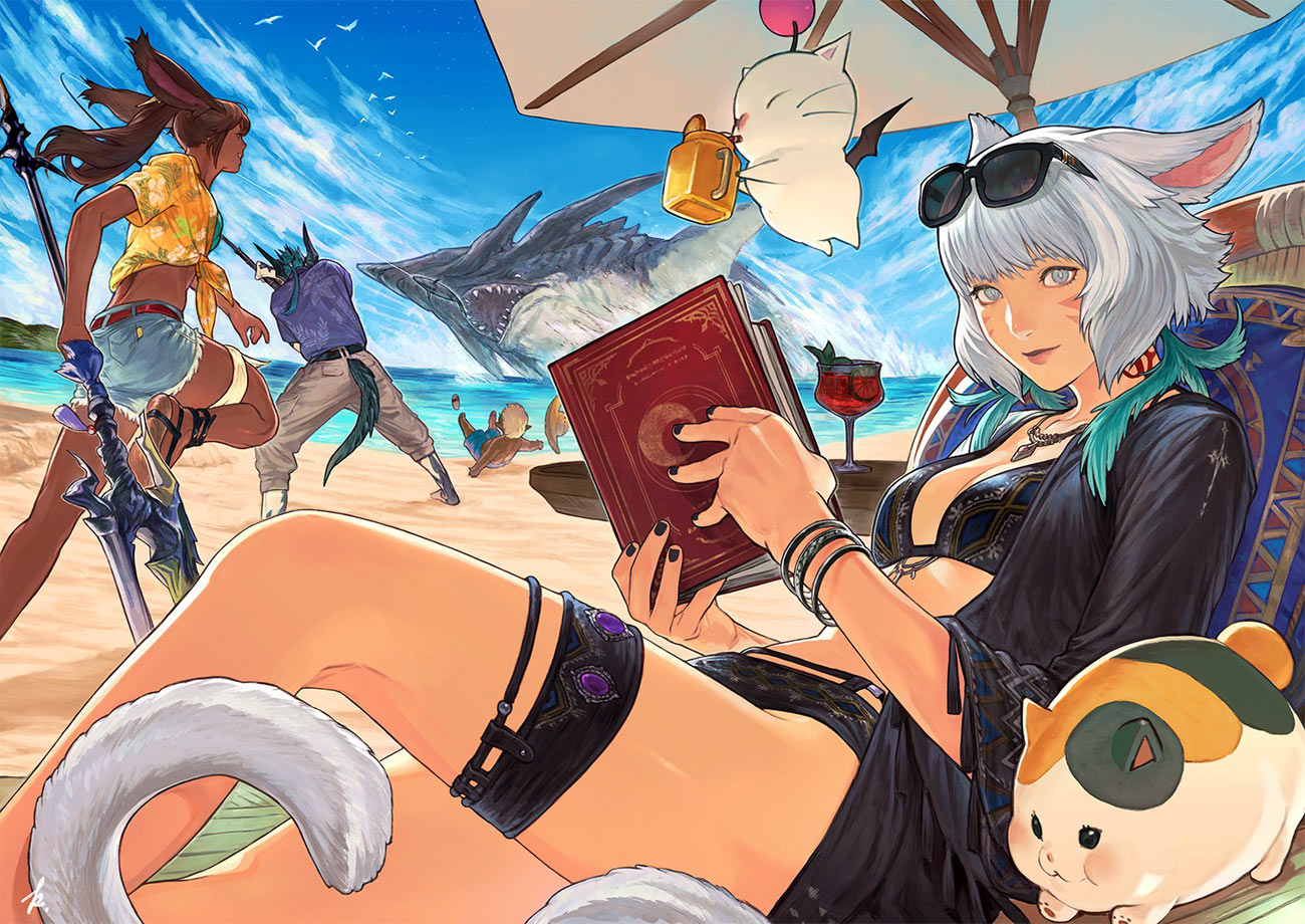 Summer Vibes by Natsu Kawasaki from Final Fantasy XIV: Dawntrail