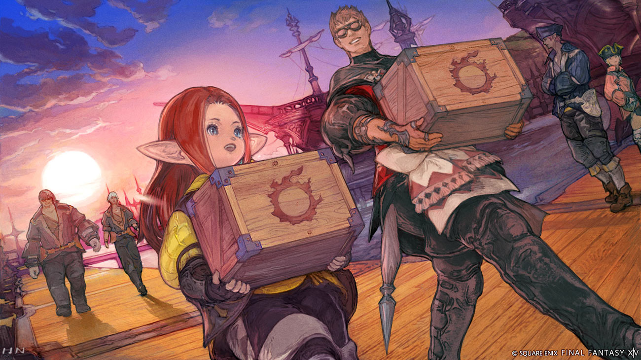 The Rising 2024 Art from Final Fantasy XIV: Dawntrail