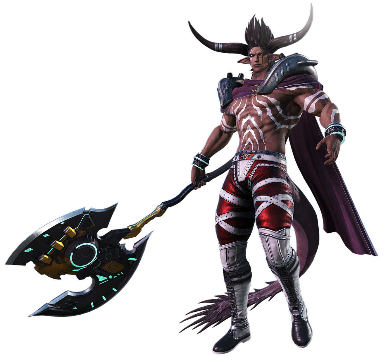 The Tyrant Render from Final Fantasy XIV: Dawntrail