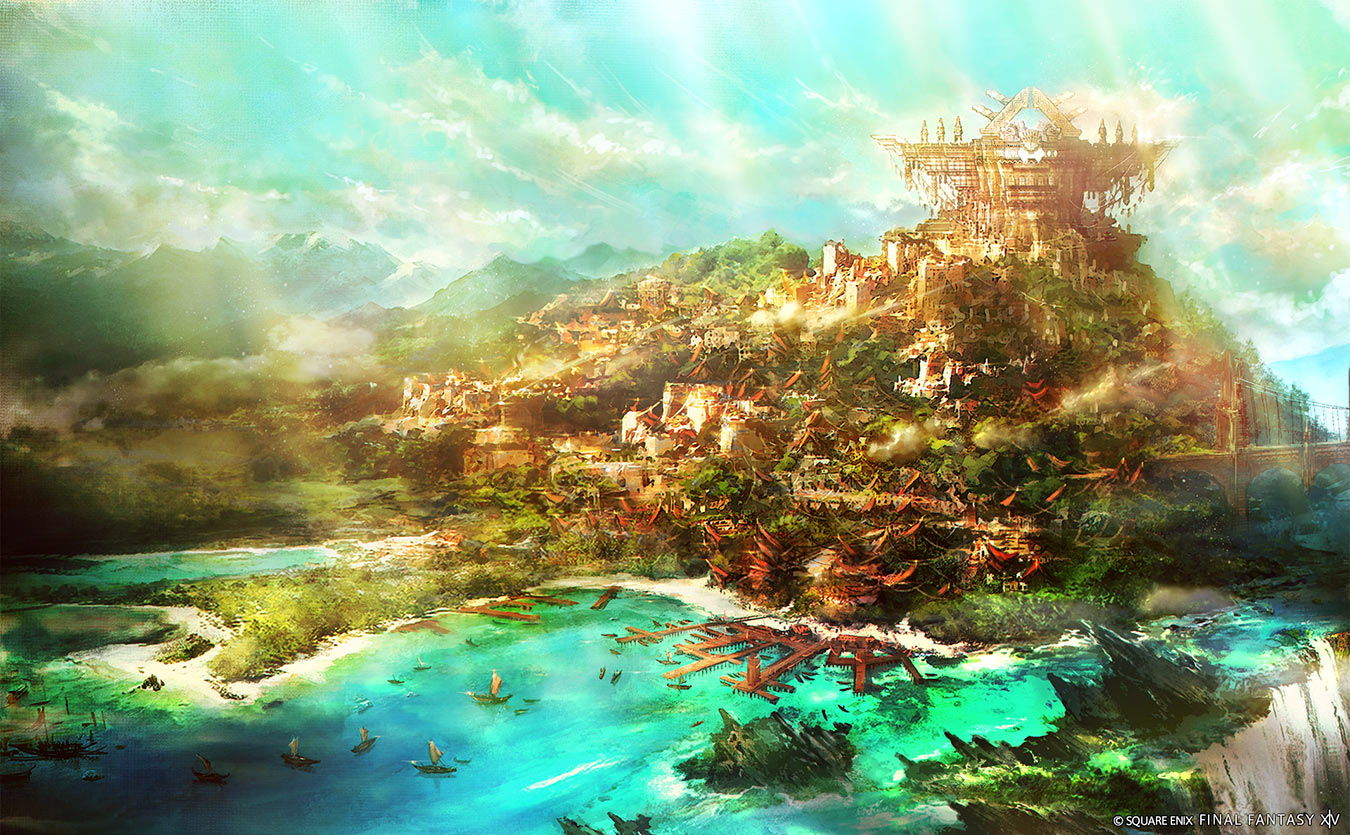 Tuliyollal Art from Final Fantasy XIV: Dawntrail