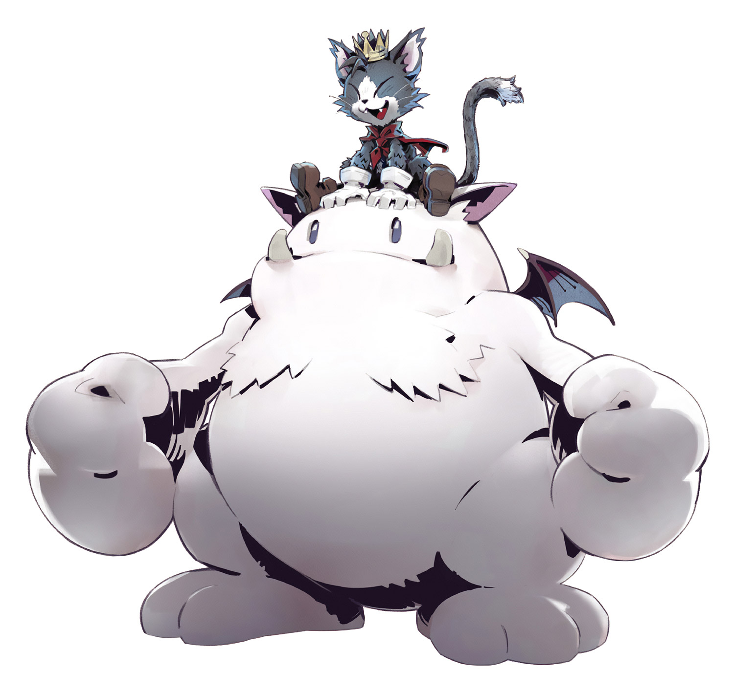 Cait Sith Artwork from Final Fantasy VII: Ever Crisis