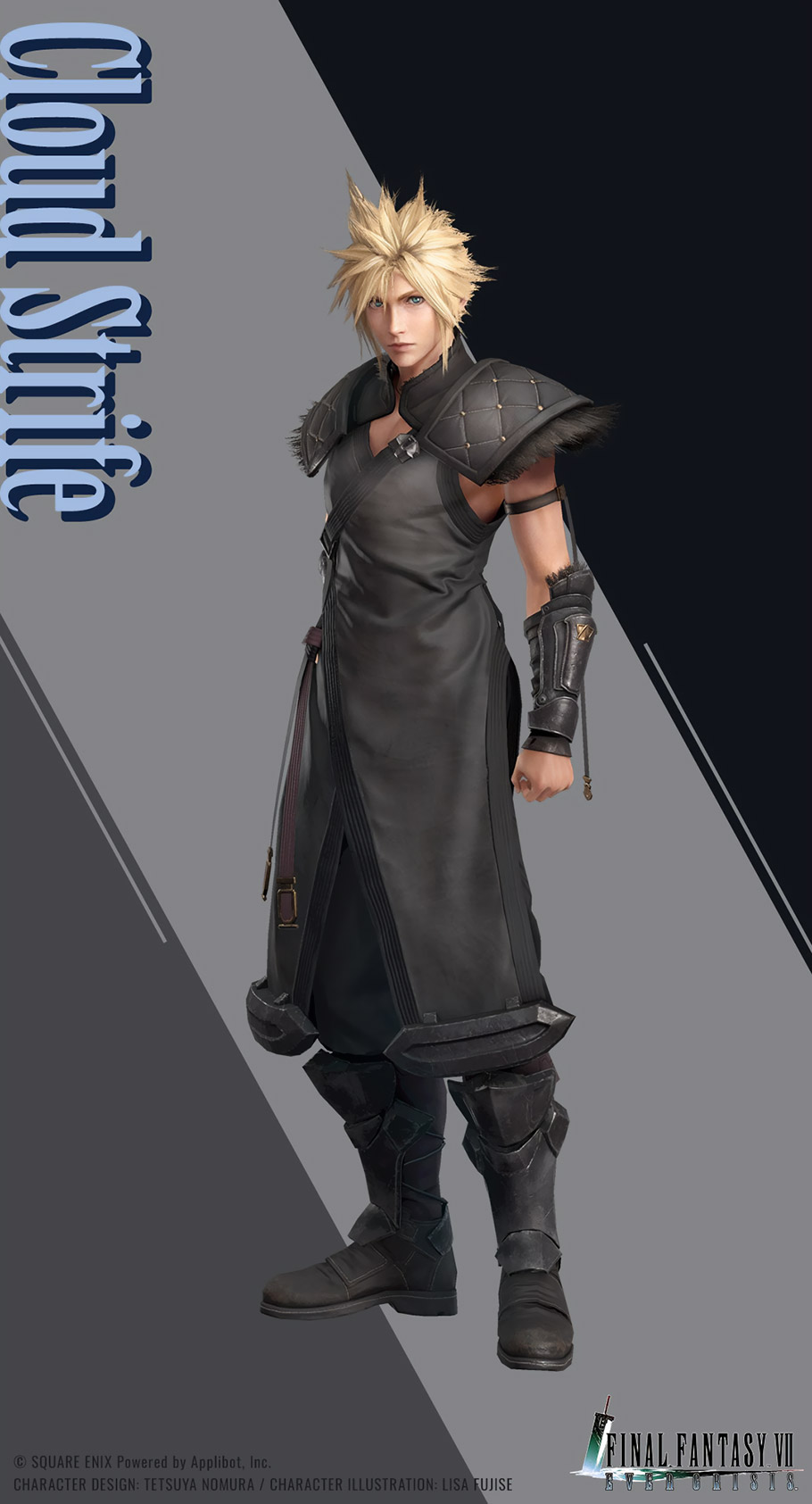 Cloud Strife Art from Final Fantasy VII: Ever Crisis