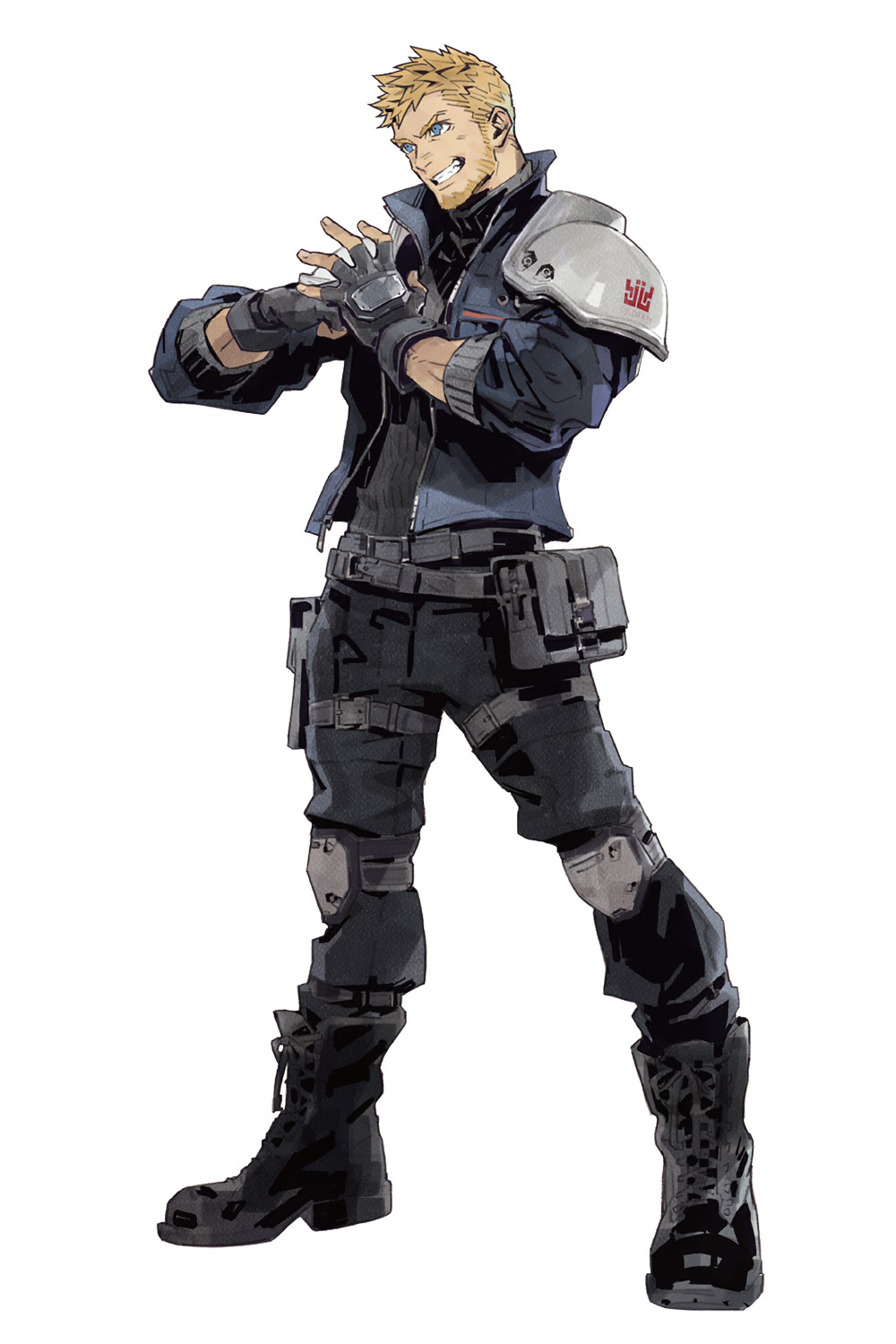 Glenn Artwork from Final Fantasy VII: Ever Crisis