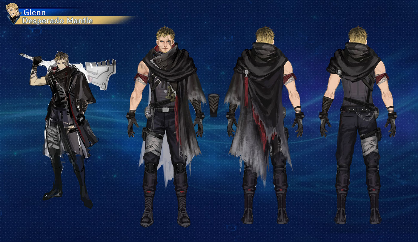 Glenn, Desperado Mantle Art from Final Fantasy VII: Ever Crisis