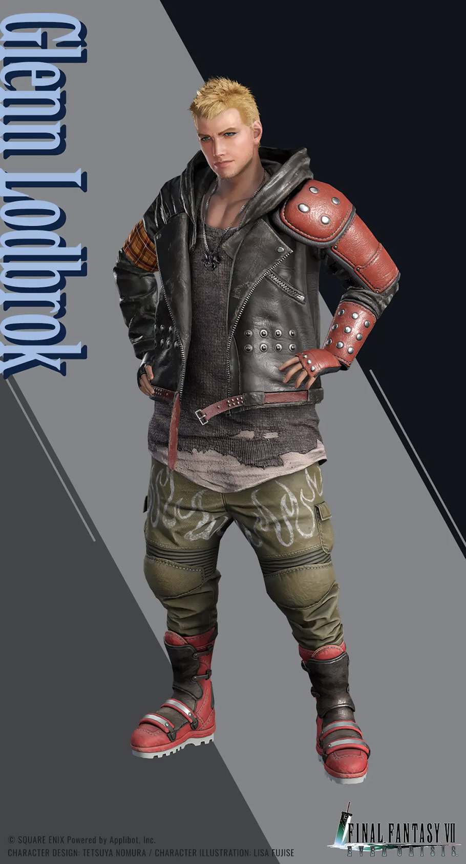 Glenn Lodbrok Art from Final Fantasy VII: Ever Crisis
