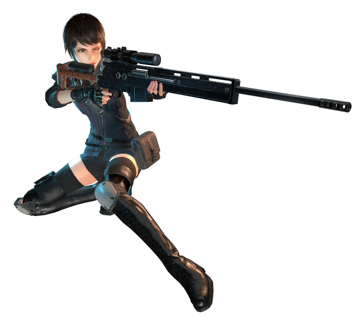Lucia Lin Battle Art from Final Fantasy VII: Ever Crisis