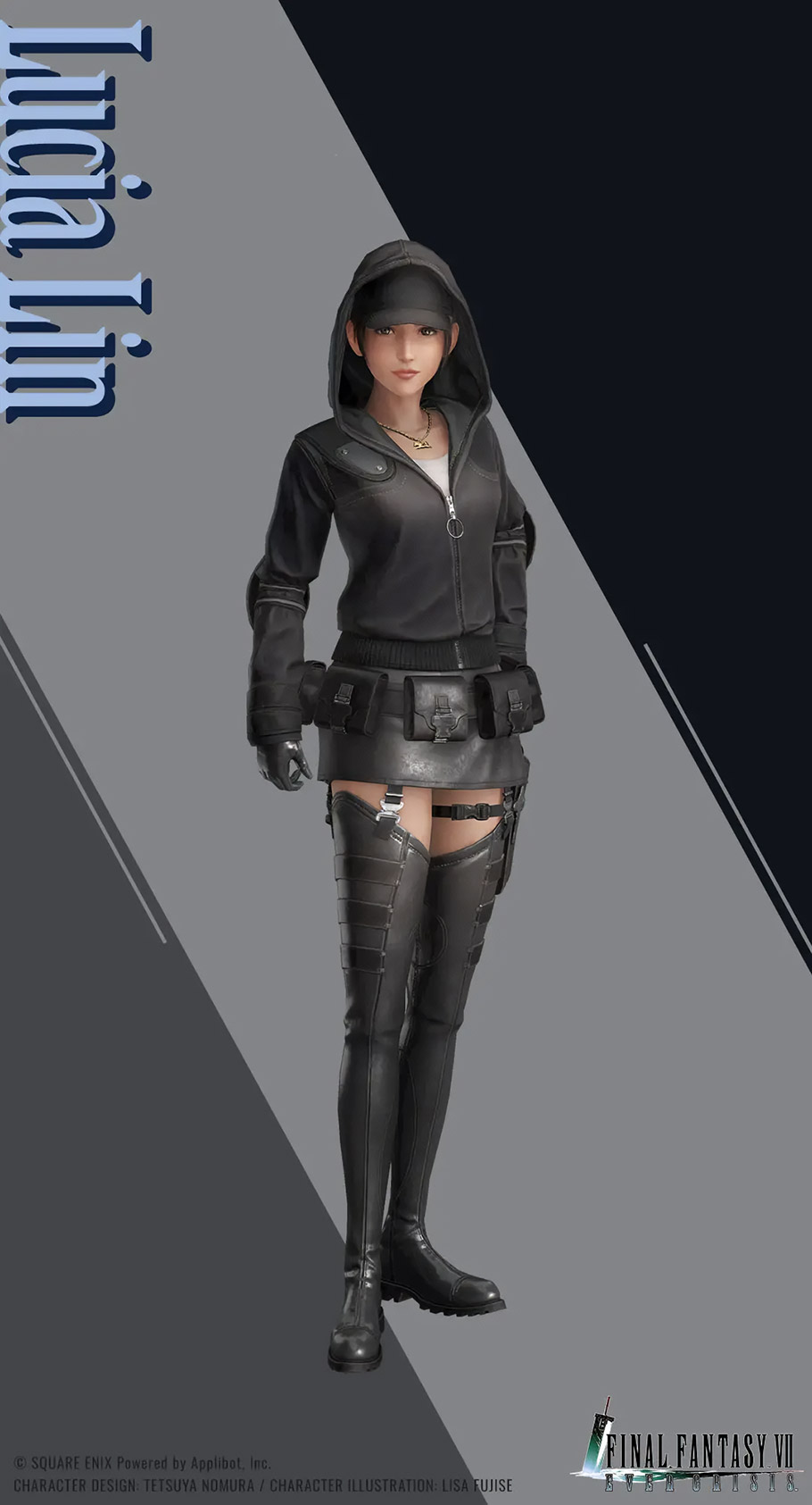 Lucia Lin Art from Final Fantasy VII: Ever Crisis