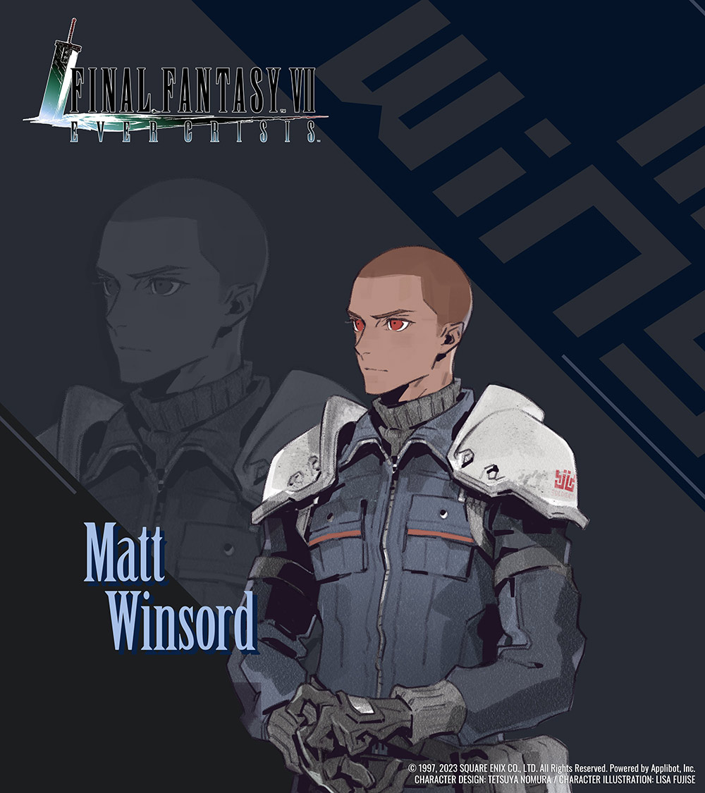 Matt Winsord Portrait Art from Final Fantasy VII: Ever Crisis