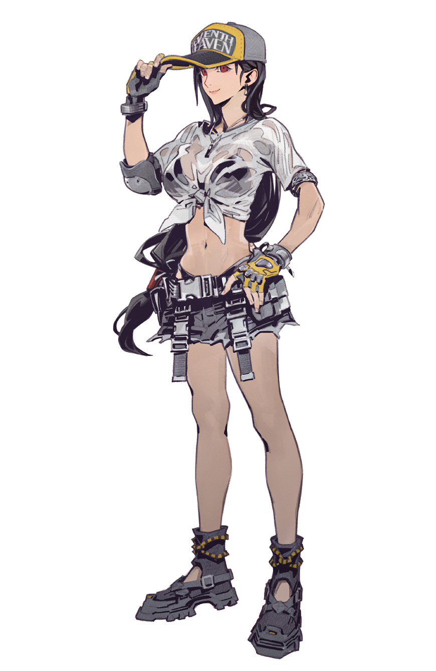 Tifa Lifeguard Art from Final Fantasy VII: Ever Crisis