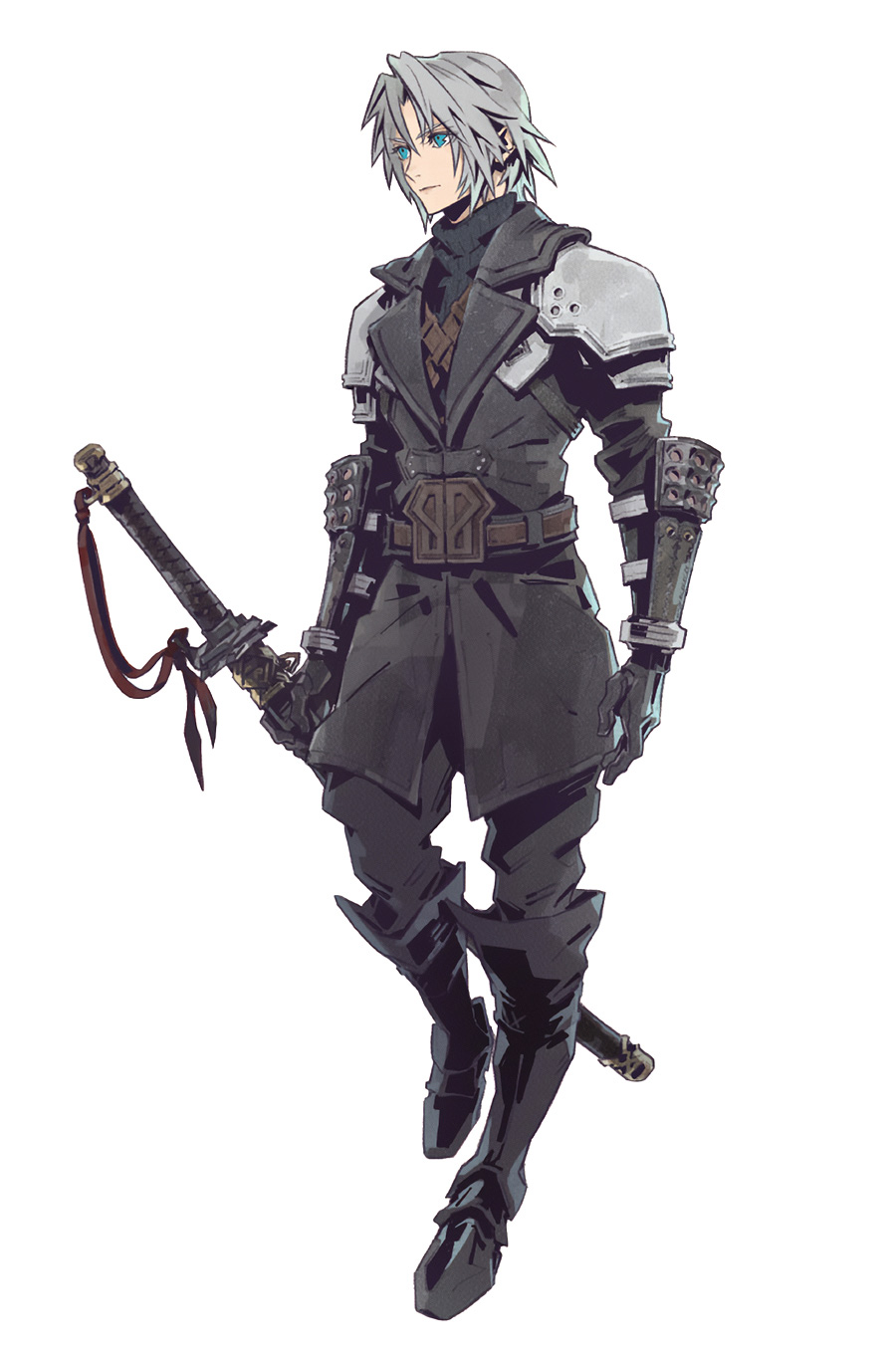 Young Sephiroth Artwork from Final Fantasy VII: Ever Crisis