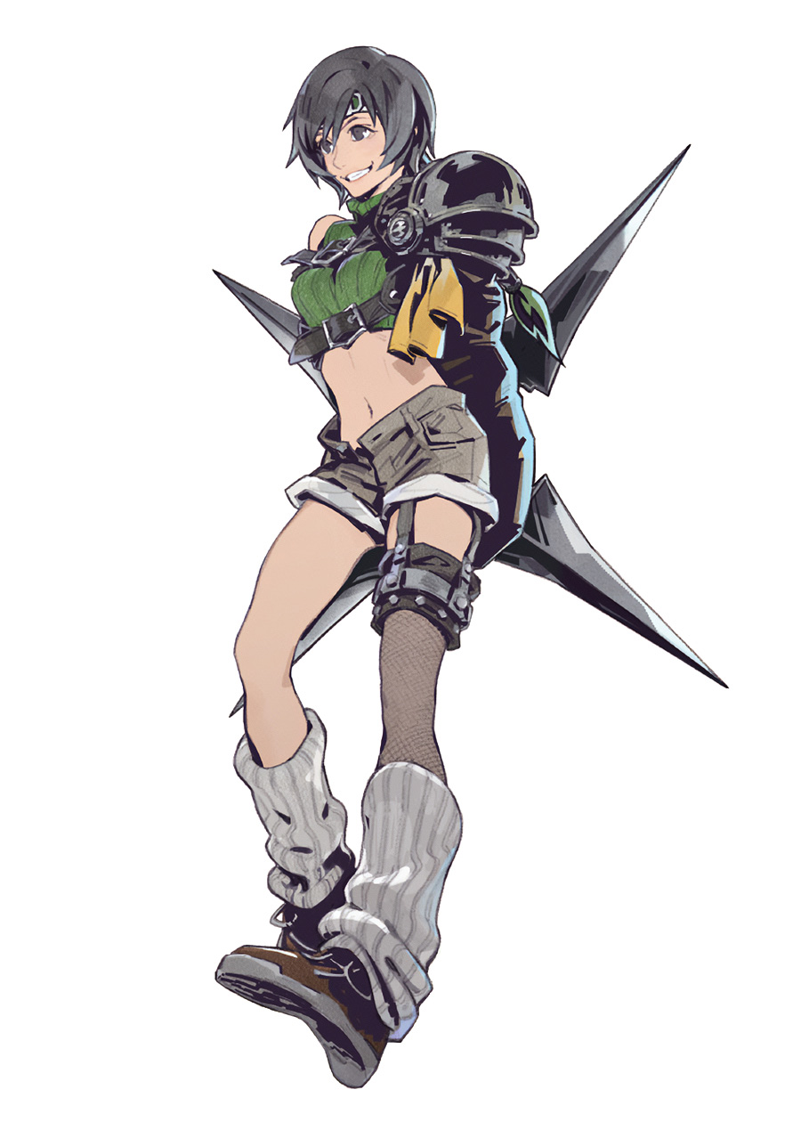 Yuffie Kisaragi Artwork from Final Fantasy VII: Ever Crisis