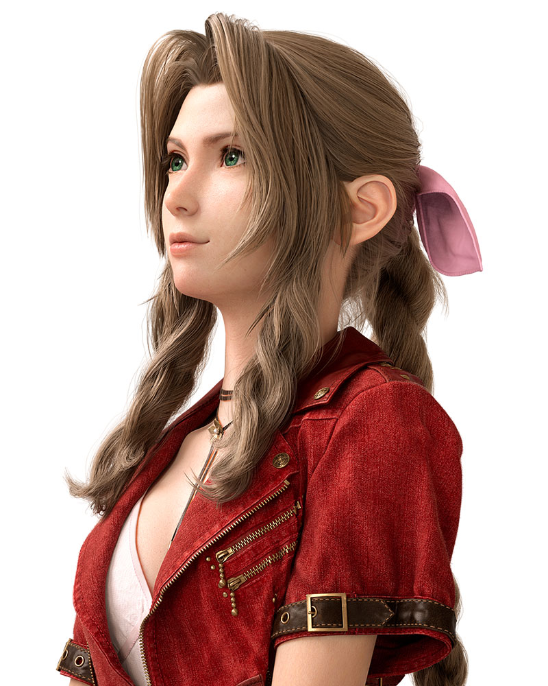 Aerith Bust Artwork from Final Fantasy VII Rebirth