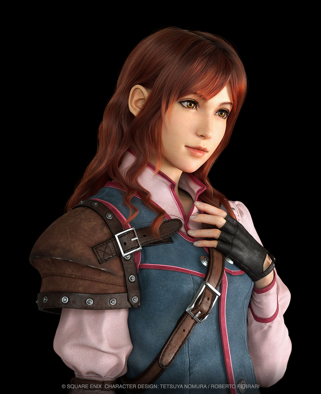 Cissnei Bust Art from Final Fantasy VII Rebirth