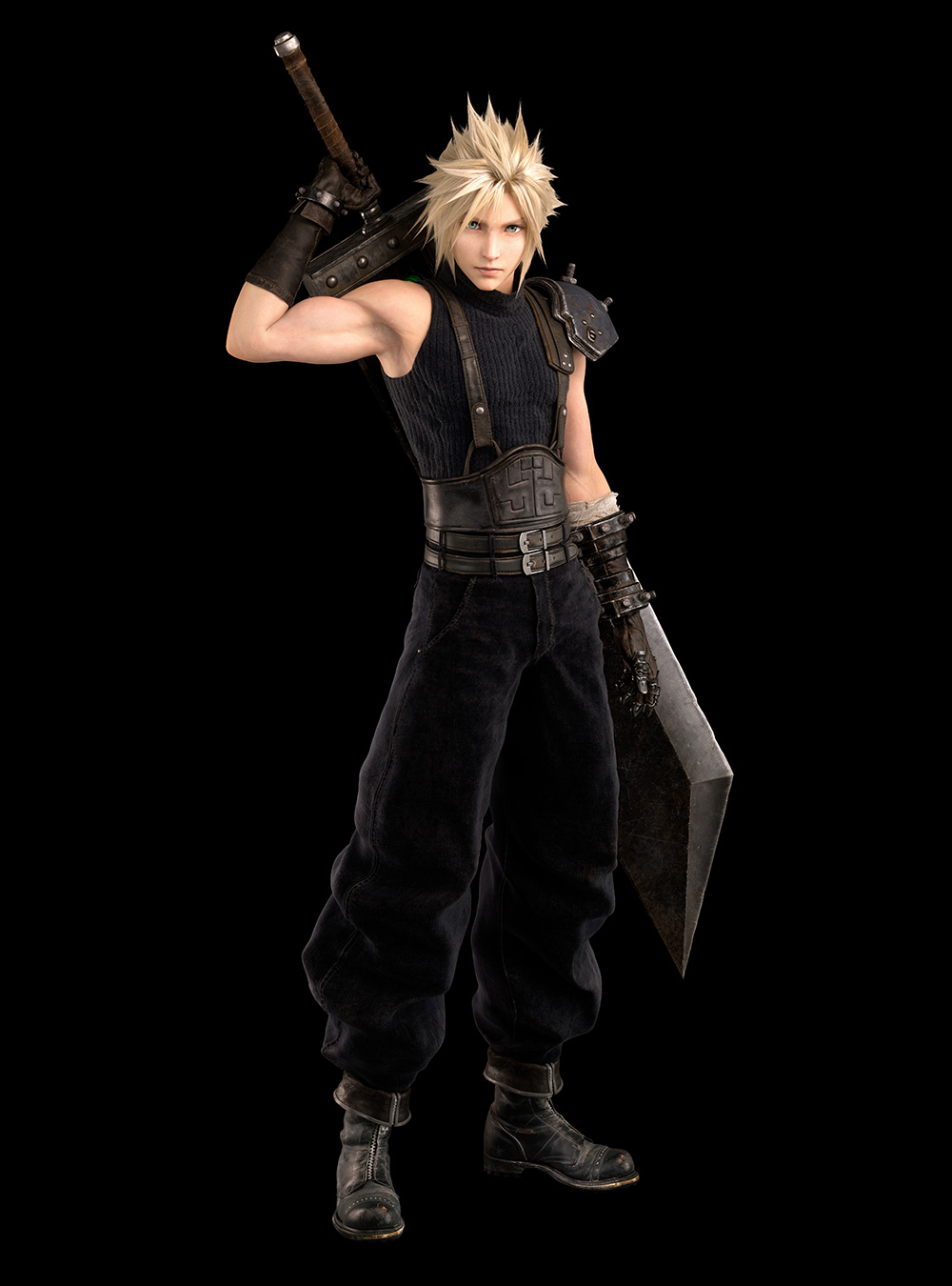 Cloud Strife Art from Final Fantasy VII Rebirth