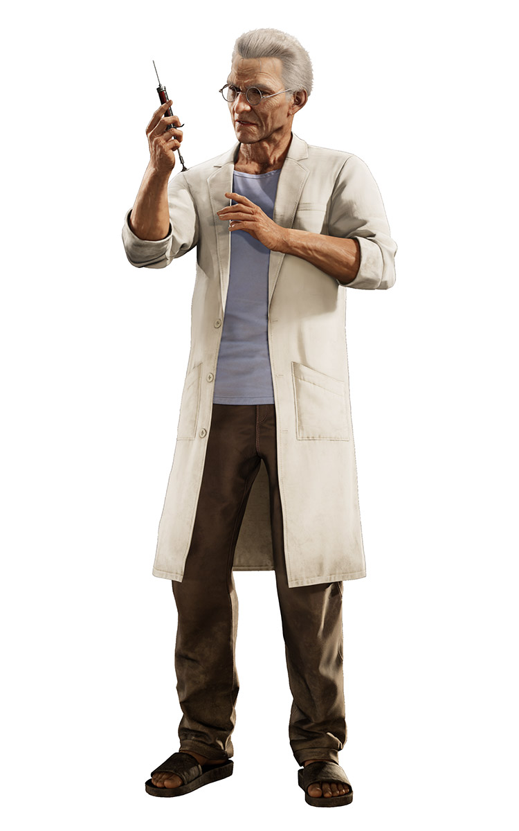 Doctor Sheiran Artwork from Final Fantasy VII Rebirth