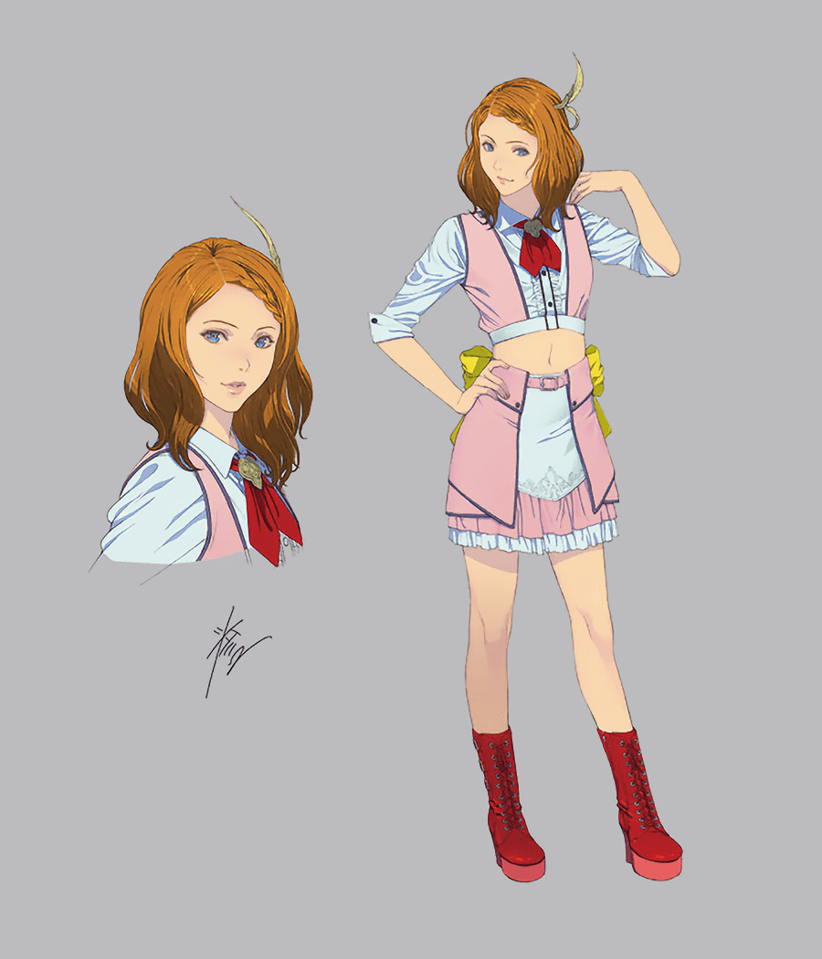 Esther Concept Art from Final Fantasy VII Rebirth