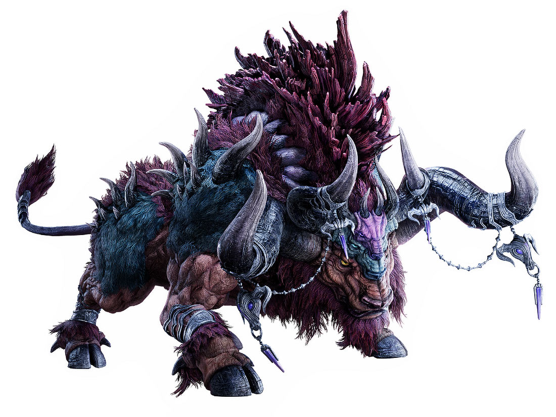 Kujata Art from Final Fantasy VII Rebirth