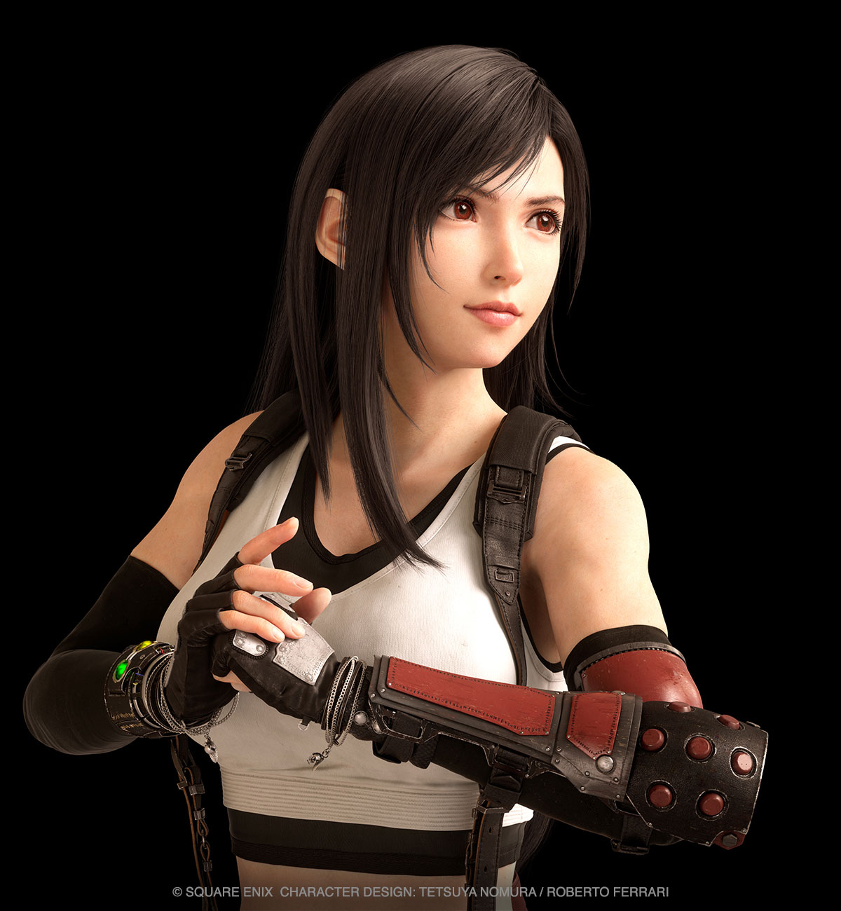 Tifa Lockhart Bust Art from Final Fantasy VII Rebirth