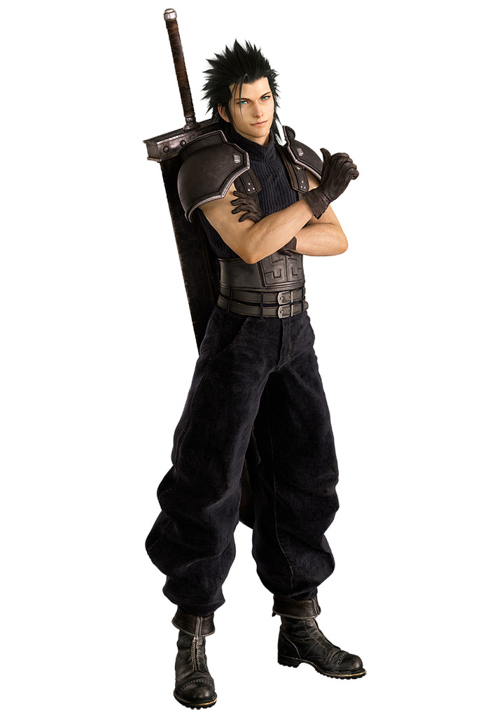 Zack Artwork from Final Fantasy VII Rebirth