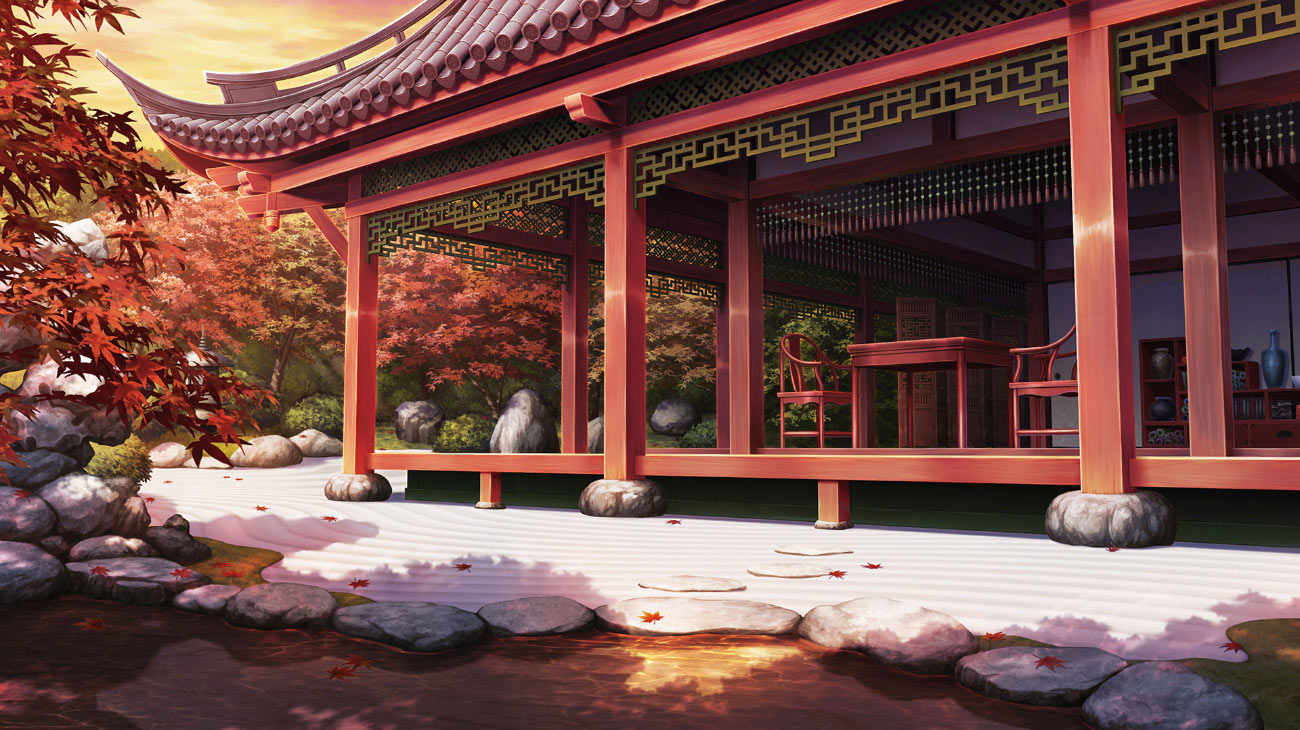 Akasaka Chinese Residence (Day) Art from Fate/Samurai Remnant