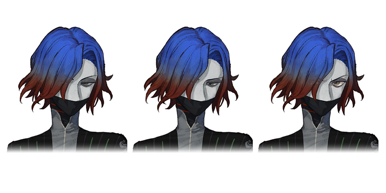 Caster Expressions Art from Fate/Samurai Remnant