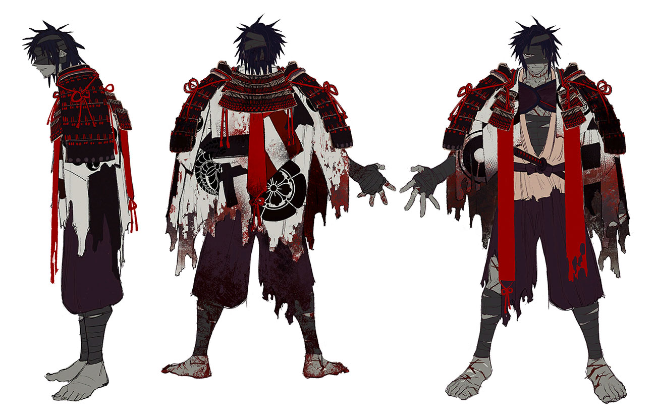 Chiemon Concept Art from Fate/Samurai Remnant