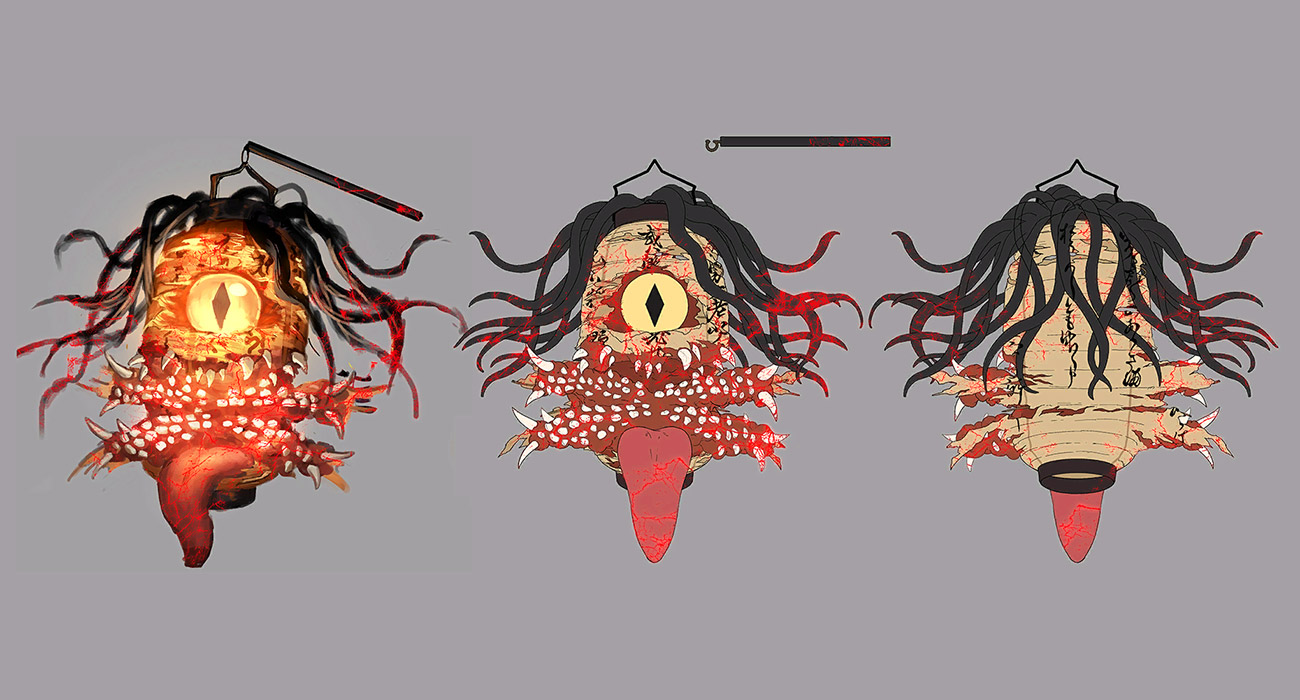 Cursed Lantern Concept Art from Fate/Samurai Remnant