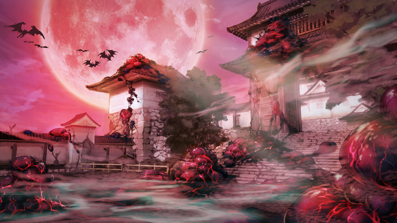 Edo Castle Art from Fate/Samurai Remnant