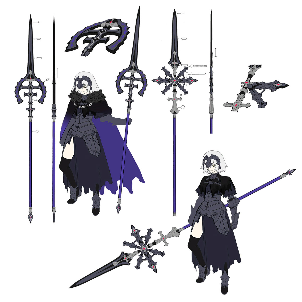 Lancer's Weapon Art from Fate/Samurai Remnant