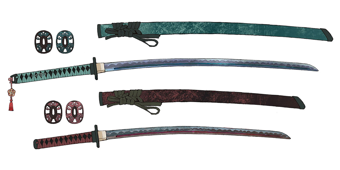 Miyamoto Iori's Weapon Art from Fate/Samurai Remnant