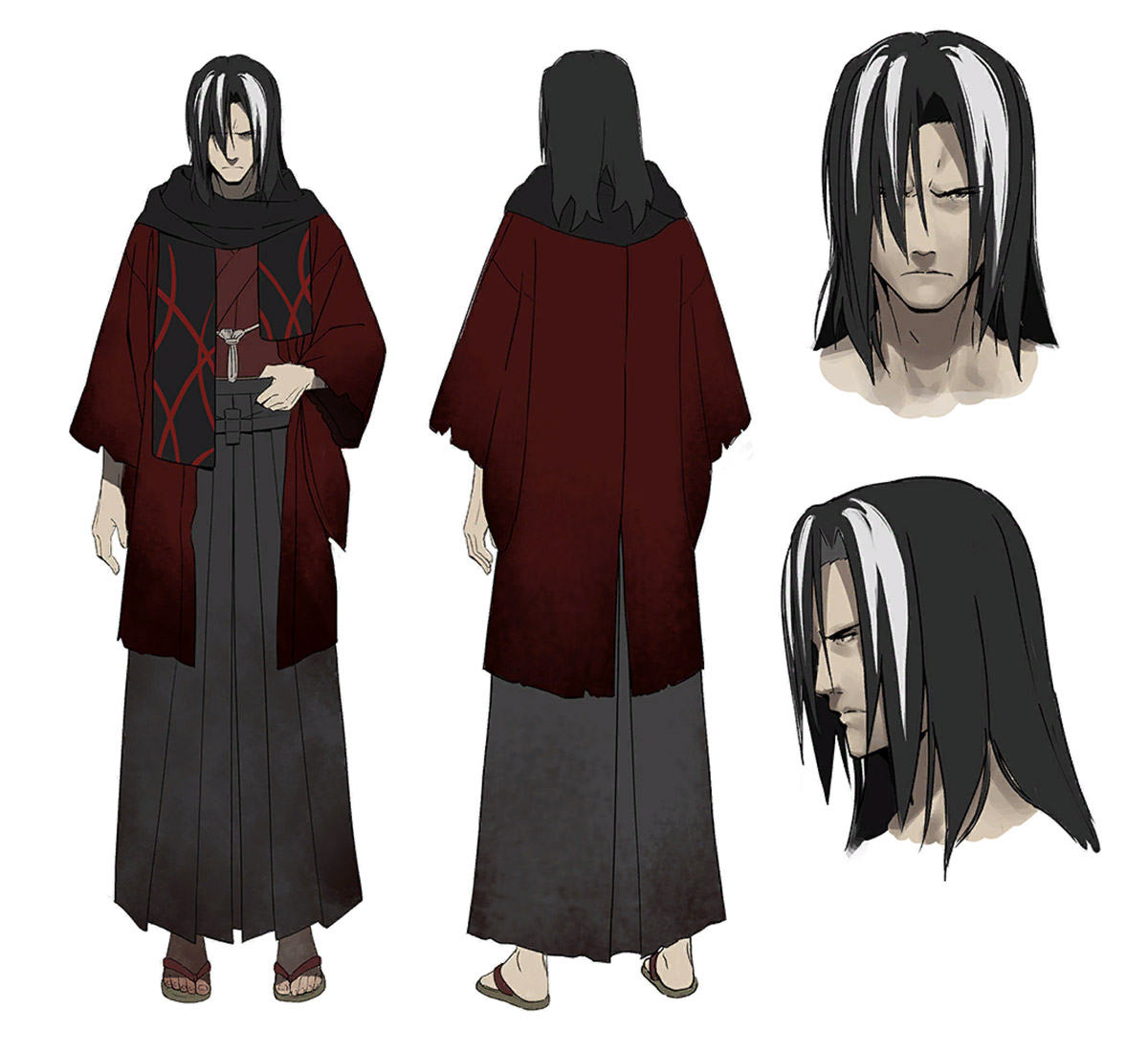 Mori Suiken Concept Art from Fate/Samurai Remnant