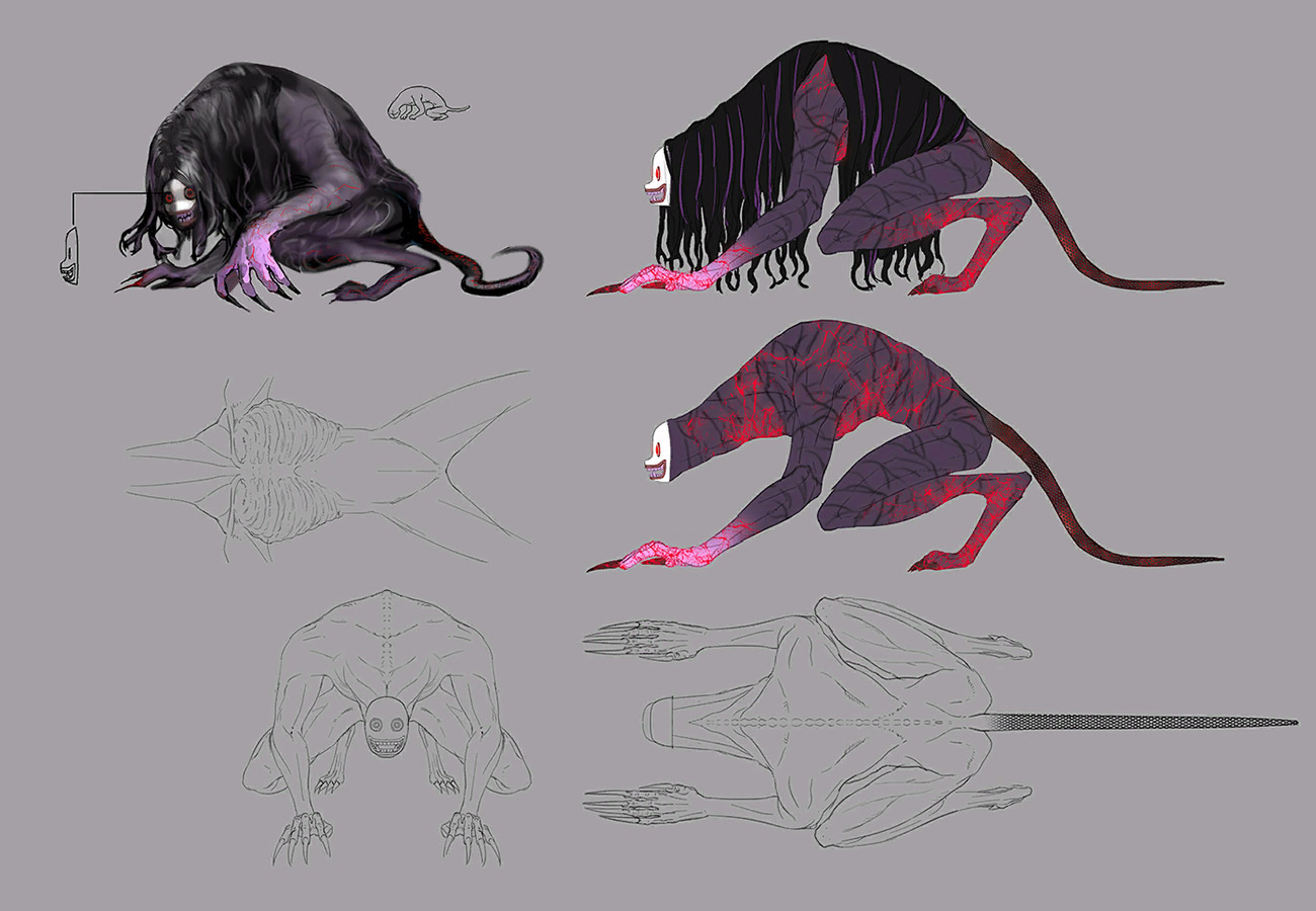 Nue Concept Art from Fate/Samurai Remnant