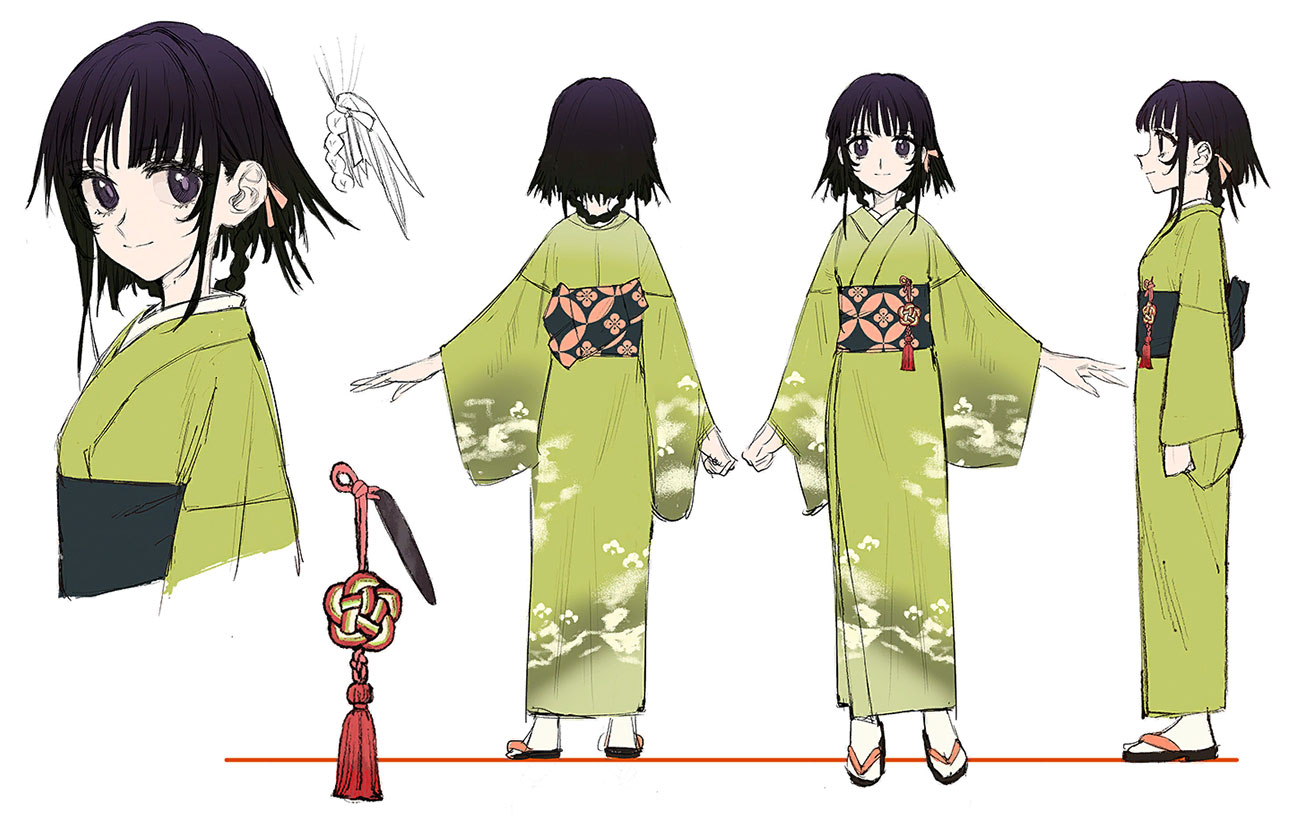 Ogasawara Kaya Concept Art from Fate/Samurai Remnant
