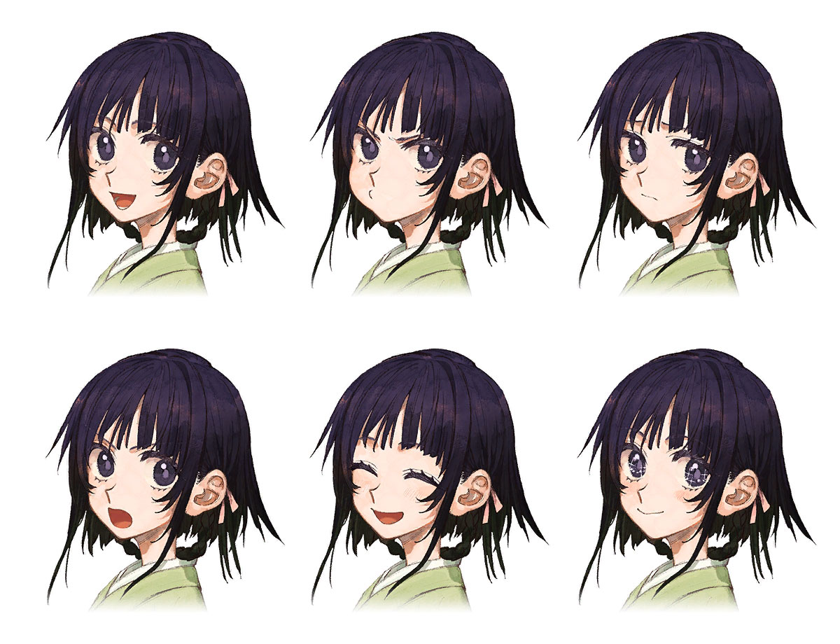 Ogasawara Kaya Expressions Art from Fate/Samurai Remnant