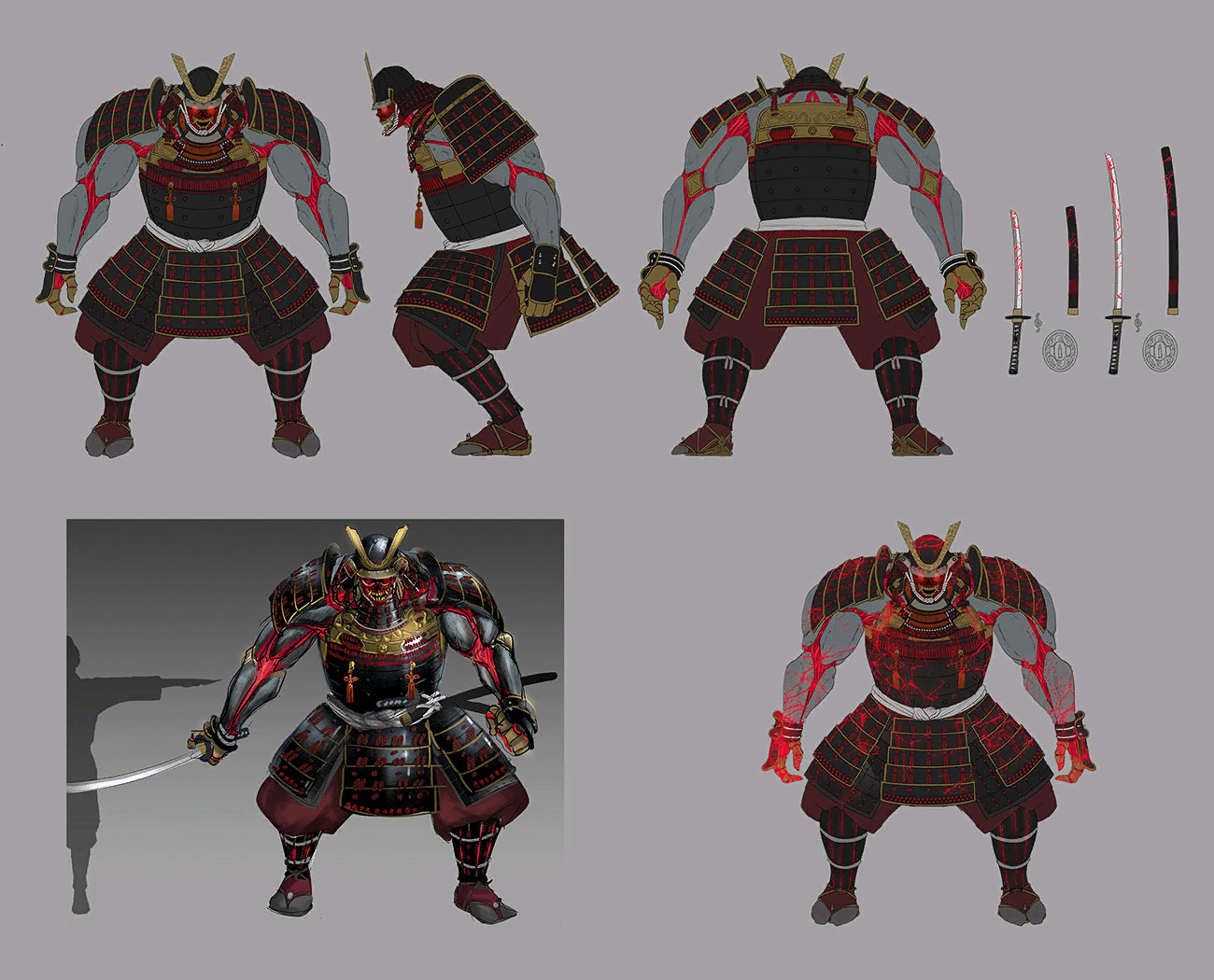 Phantom Ogre Warrior Art from Fate/Samurai Remnant