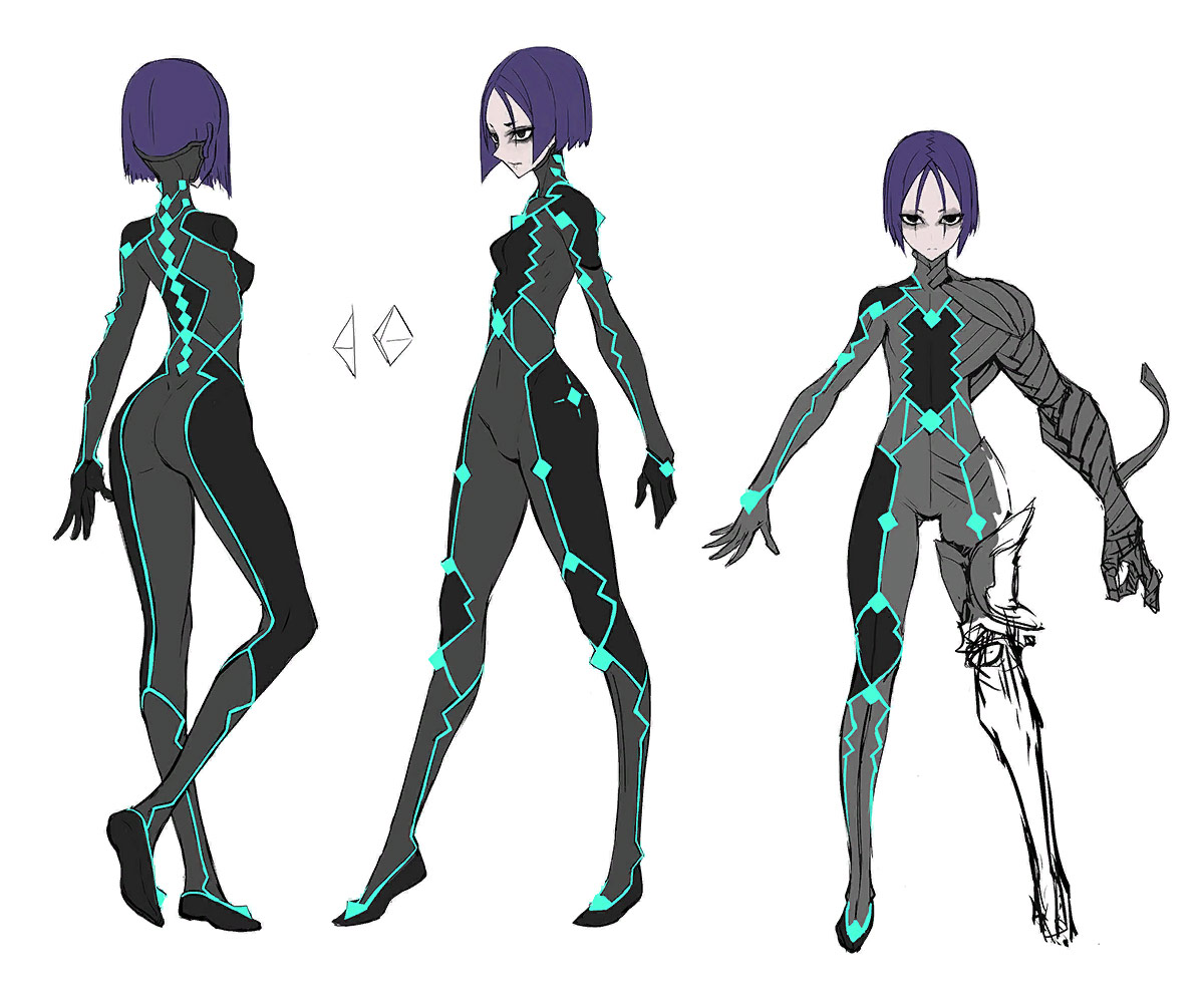 Rider (No Armor) Concept Art from Fate/Samurai Remnant