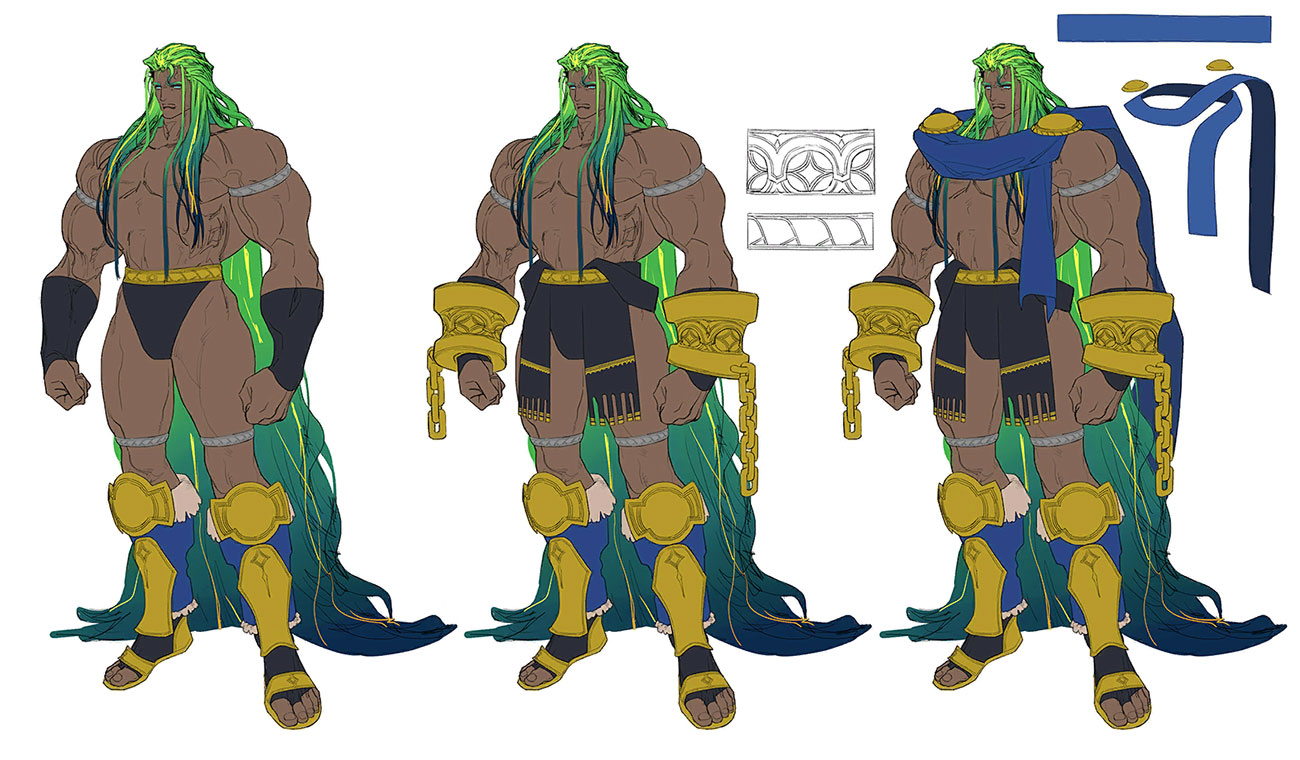 Rogue Berserker Concept Art from Fate/Samurai Remnant