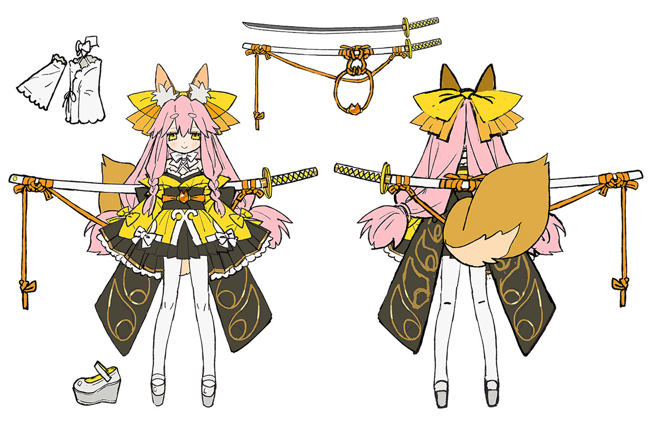 Rogue Rider Concept Art from Fate/Samurai Remnant