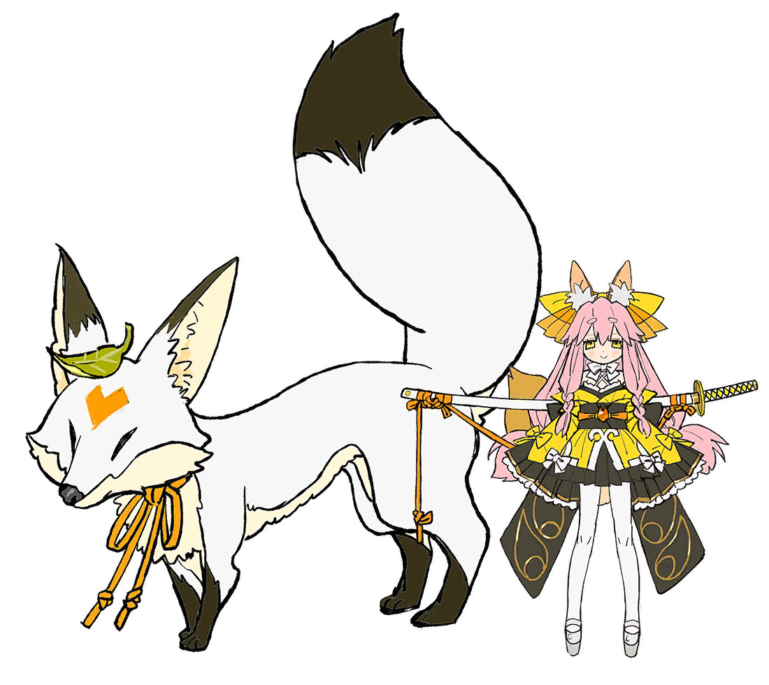 Rogue Rider Fox Mount Art from Fate/Samurai Remnant
