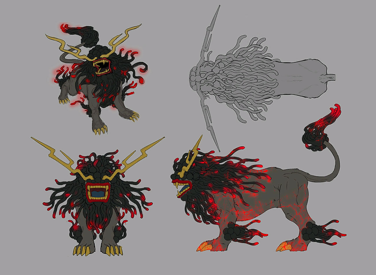 Soul Eater Concept Art from Fate/Samurai Remnant