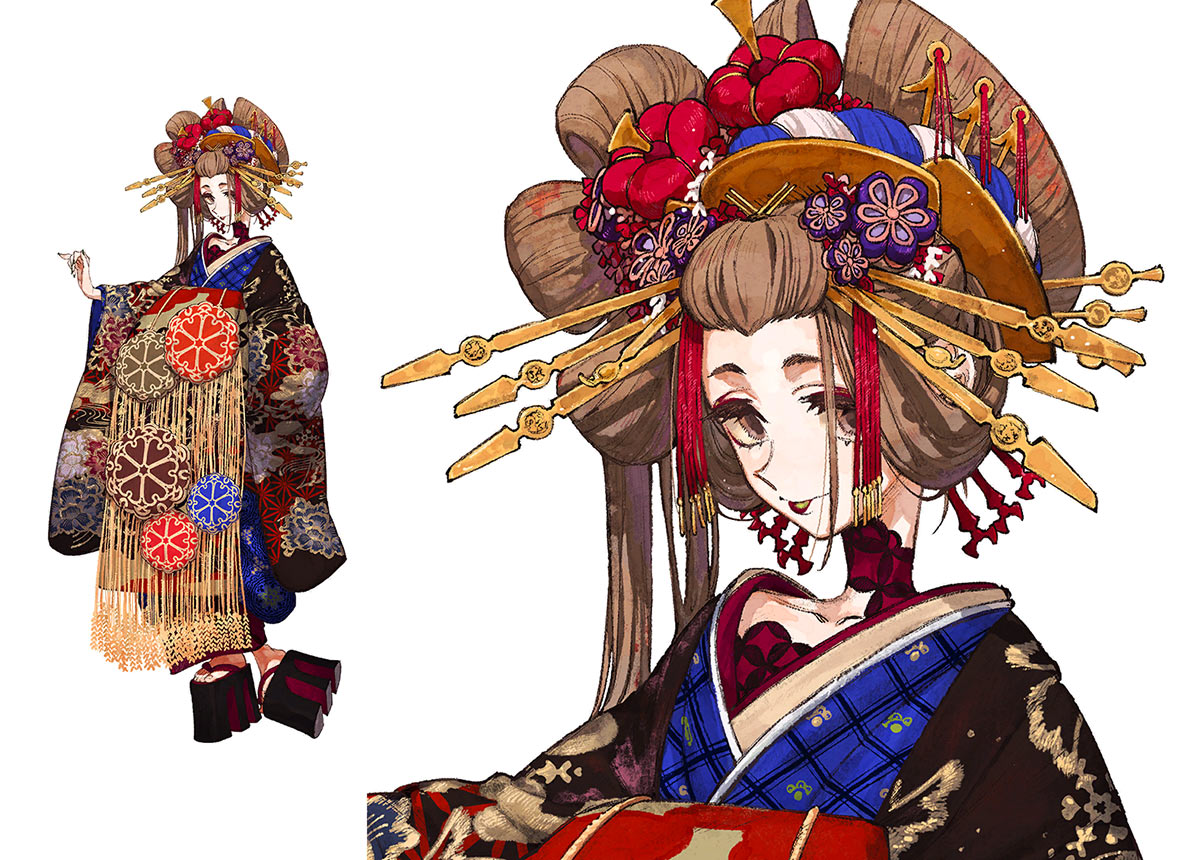 Takao Dayu Artwork from Fate/Samurai Remnant