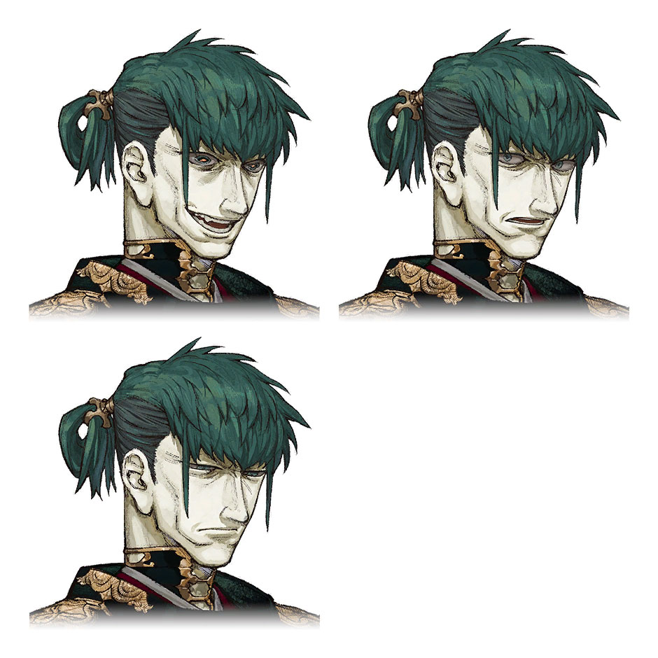 Tsuchimikado Yasuhiro Expressions Art from Fate/Samurai Remnant