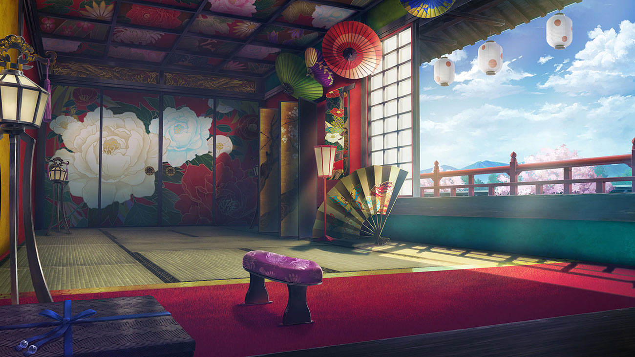 Yoshiwara Brothel (Day) Artwork from Fate/Samurai Remnant