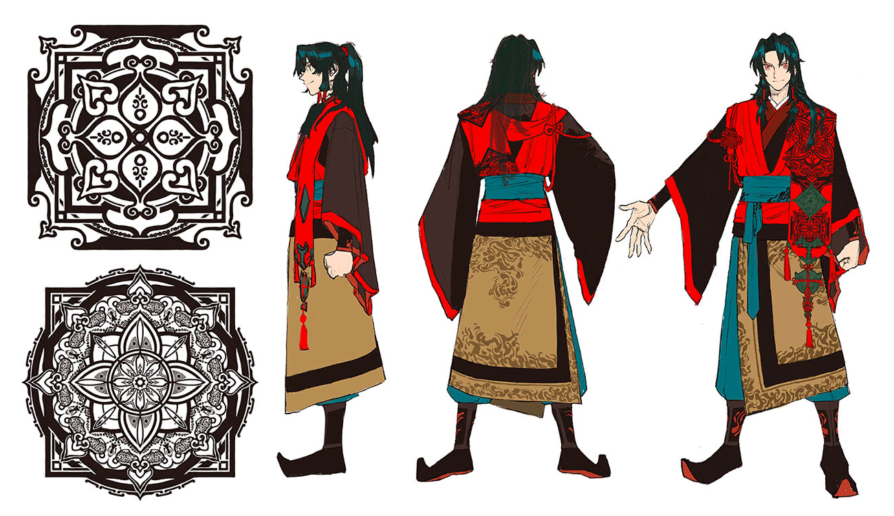 Zheng Chenggong Concept Artwork from Fate/Samurai Remnant