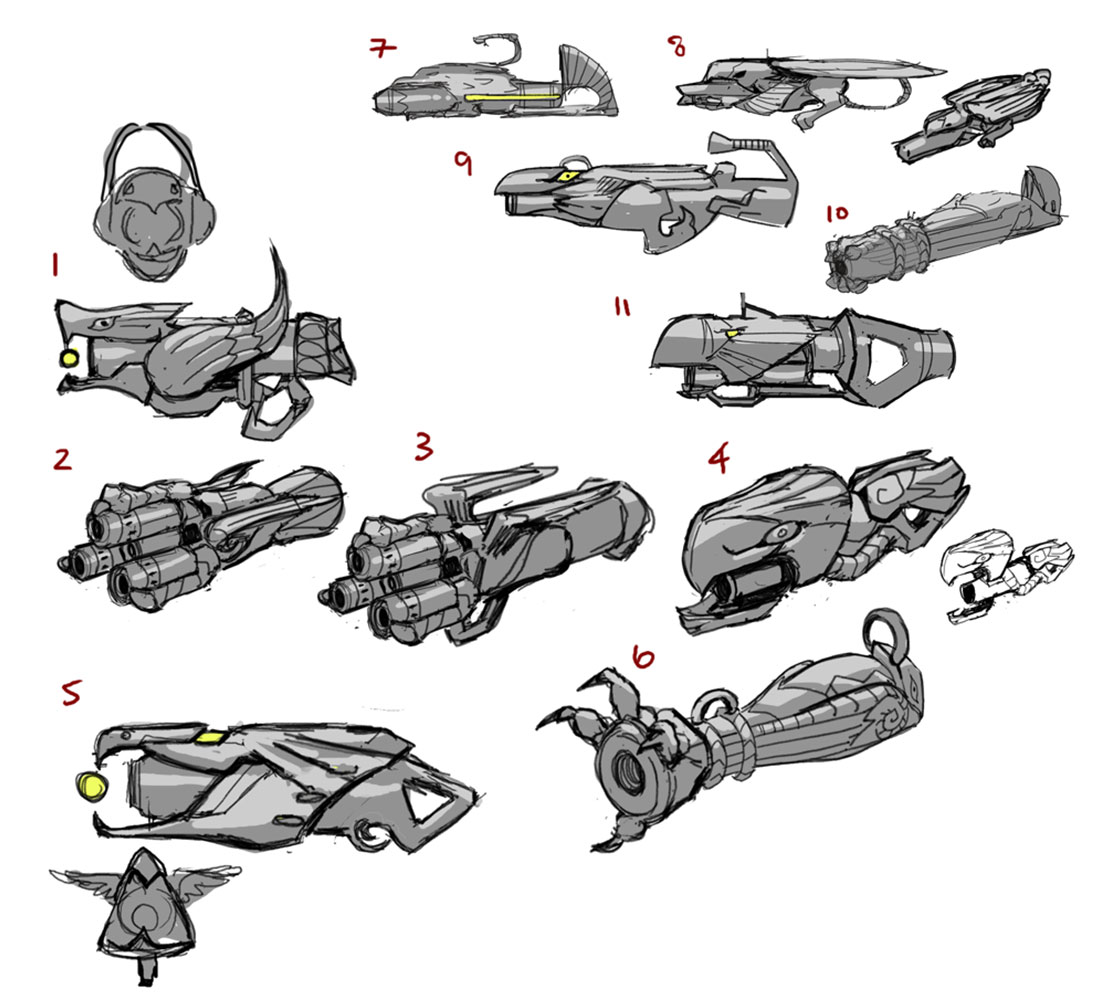 Adamant Rail Sketches from Hades