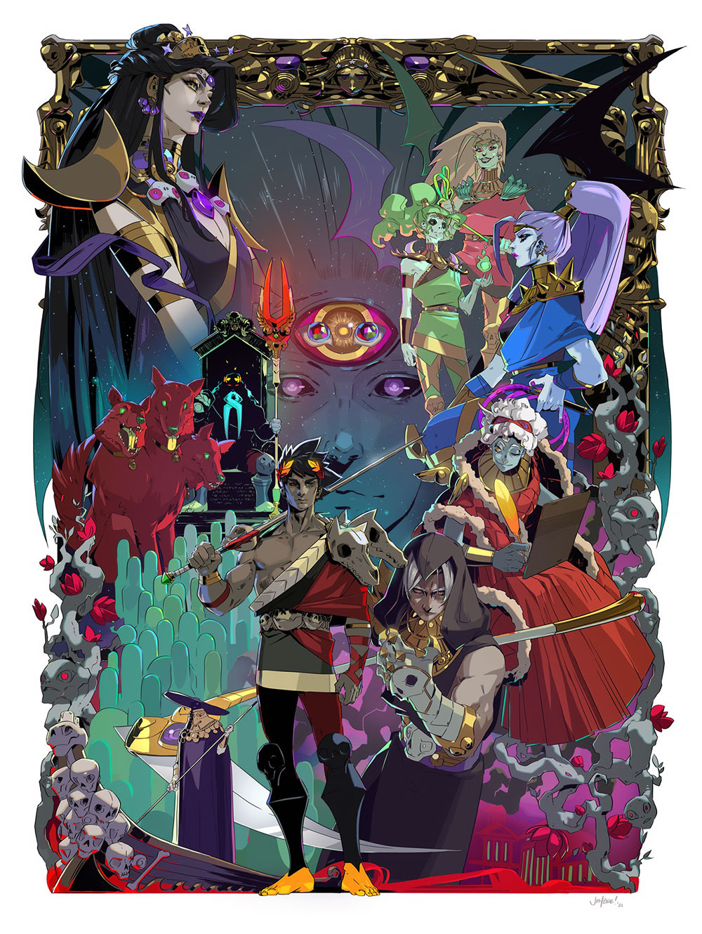 Launch Illustration from Hades