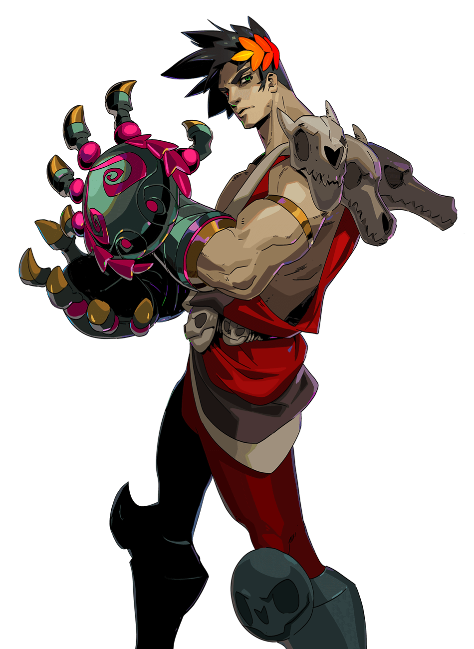Zagreus (Fists) Art from Hades