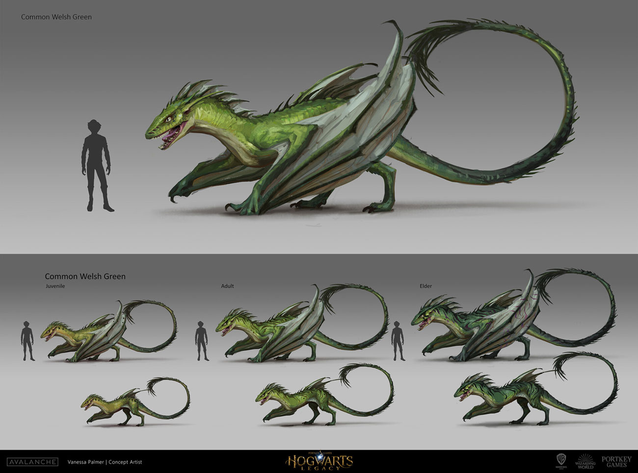Common Welsh Green Art from Hogwarts Legacy