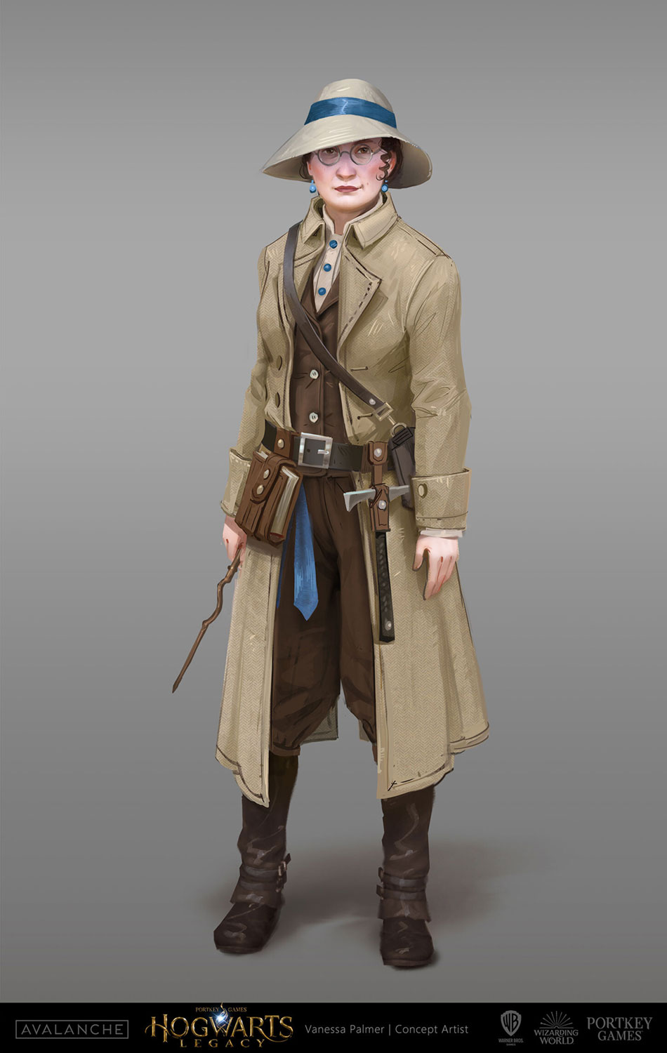 Nora Treadwell Concept Art from Hogwarts Legacy