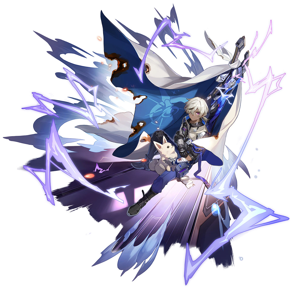 Arlan Splash Art from Honkai: Star Rail